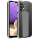  Ohišje, združljiv s Samsungom v sivi - zaščitni pokrov, narejen iz fleksibilnega silikona TPU z držalom in funkcijo stojala, (20603381) | Shoptok.si