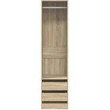  Ormar s ladicama boja hrasta 50x50x200 cm od konstruiranog drva | shoptok.hr
