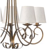  ONLI - Luster na lancu POMPEI 5xE14/6W/230V bronzan | Eponuda.com