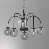  Luster na lancu CAMBRIDGE 6xE14/60W/230V crna | Eponuda.com