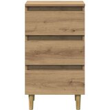 vidaXL Nočna omarica 2 kosa artisan hrast 40x35x69 cm inženirski les | Shoptok.si