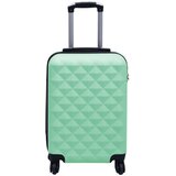 vidaXL Trd potovalni kovček mint zelen ABS | Shoptok.si