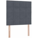  LED krevet za pohranu s madracem Tamnosiva 90 x 190 cm Baršun | shoptok.hr