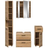 MID.YOU Kopalnica Ice, Barva Hrasta, 4-Delna | Shoptok.si