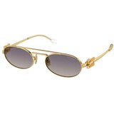 Miu Miu MU54ZS 5AK30C ONE SIZE (53) Zlata/Siva Cene