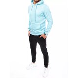 DStreet Blue and black men's tracksuit AX0650 | shoptok.hr