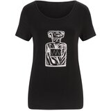 heine Majica črna / bela | Shoptok.si