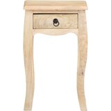 Maison Chic Nočna omarica - Nočna miza 28x28x46 cm trden mangov les, (21688154) Cene