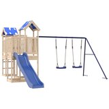 vidaXL Zunanje igralo trdna borovina | Shoptok.si