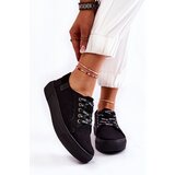 Big Star Women's Memory Foam System Sneakers KK276001 Black Cene