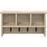  Vješalica za kapute na zidu Zidne Sonoma hrast 50 x 16 x 26 cm | shoptok.hr