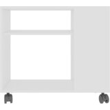  Bočni stolić bijeli 70 x 35 x 55 cm od konstruiranog drva | shoptok.hr