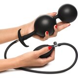 Master Series Ass Rattler Weighted Inflatable Silicone Anal Plug | Shoptok.si