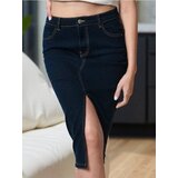 Sinsay Midi suknja od trapera | shoptok.hr