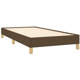  Okvir za krevet bez madraca tamnosmeđi 80x200 cm od tkanine | Eponuda.ba