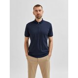 Selected Homme Majica 'Fave' mornarsko plava | shoptok.hr
