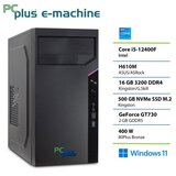 PCPLUS e-machine i5 12400F 16GB DDR5 500GB SSD GT730 Windows 11 Pro namizni računalnik | Shoptok.si