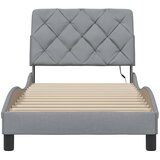  Okvir kreveta s LED-om bez madraca 90x200 cm od tkanine | Eponuda.com