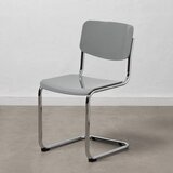 Ixia Sivi jedilni stoli v kompletu 4 ks Chrome – | Shoptok.si