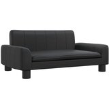 Krevet za pse crni 70 x 45 x 30 cm od umjetne kože | Eponuda.ba