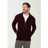 Volcano Man's Sweatshirt B-Tawin M01053-S23 Burgundy Melange | shoptok.hr