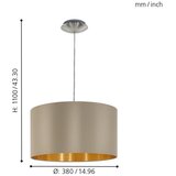 Eglo 31602 - visilica na sajli maserlo 1xE27/60W/230V | Eponuda.com