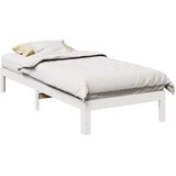  Okvir kreveta bez madraca bijeli 90 x 200 cm masivna borovina | shoptok.hr