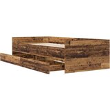  Konstrukcija postelje Star les 100 x 200 cm Masivno borovo les, (5000104068) | Shoptok.si