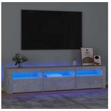  ormarić s LED svjetlima siva boja betona 180x35x40 cm | shoptok.hr