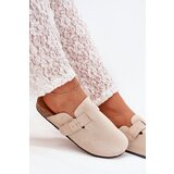 Boto Women's Slippers and On Cork Platform With Buckle Light Beige Klarae | Shoptok.si
