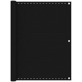 Furnova Balkonsko platno črno 120x300 cm HDPE, (21919194) | Shoptok.si