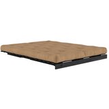 Karup Design Rjava raztegljiva sedežna garnitura 160 cm Roots Black Night – | Shoptok.si