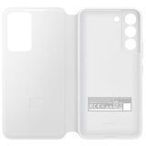 Samsung original torbica clear view EF-ZS901CWE za galaxy S22 5G - bela | Shoptok.si