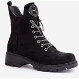VINCEZA Insulated ankle boots with decorative lacing | shoptok.hr