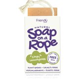 Friendly Soap Soap on a Rope Lemongrass naravno milo 95 g | Shoptok.si