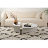 Hanah home stočić za dnevnu sobu orion - white white coffee table | Eponuda.com