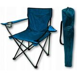  Kamp stolica 80x51x74cm plava Cene