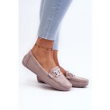 Boto marka niezdefiniowana Women's Stylish Suede Moccasins Purple Rabell | Shoptok.si