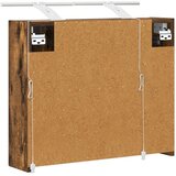  Kopalniška ogledalna omara Dimljeni oreh 60 x 14,5 x 50 cm, (5000232859) | Shoptok.si