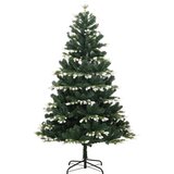  Umjetno božićno drvce sa šarkama i snijegom 240 cm | shoptok.hr