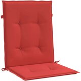  Jastuci za vrtne stolice 4 kom crveni 100x50x3 cm od tkanine | shoptok.hr