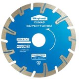  Super Turbo dijamantna rezna ploča 125 mm vrhunske kvalitete za suho i mokro rezanje u