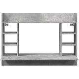  Zidni radni stol siva boja betona 105x48x75cm konstruirano drvo | Eponuda.ba