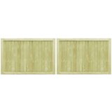 vidaXL vrtna vrata od impregnirane borovine 2 kom 300 x 100 cm | shoptok.hr