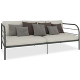  Posteljni okvir za dnevno posteljo siv kovinski 90x200 cm, (20606380) | Shoptok.si
