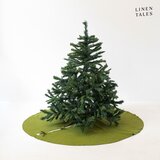 Linen Tales Zeleni okrugli tepih ø 125 cm - | shoptok.hr