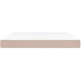  Vzmetnica z žepkasto vzmetjo kapučino 180x200x20 cm um. usnje | Shoptok.si