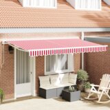 Tenda Fabric za okvir 4x2 m Crvena i bijela | shoptok.hr