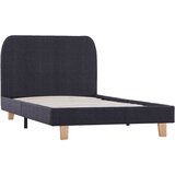 The Living Store Posteljni okvir temno sivo blago 90x200 cm - Posteljni Okvir, (21531381) | Shoptok.si