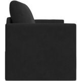  Krevet na razvlačenje Crna 124 x 71 x 78 cm Baršun | shoptok.hr
